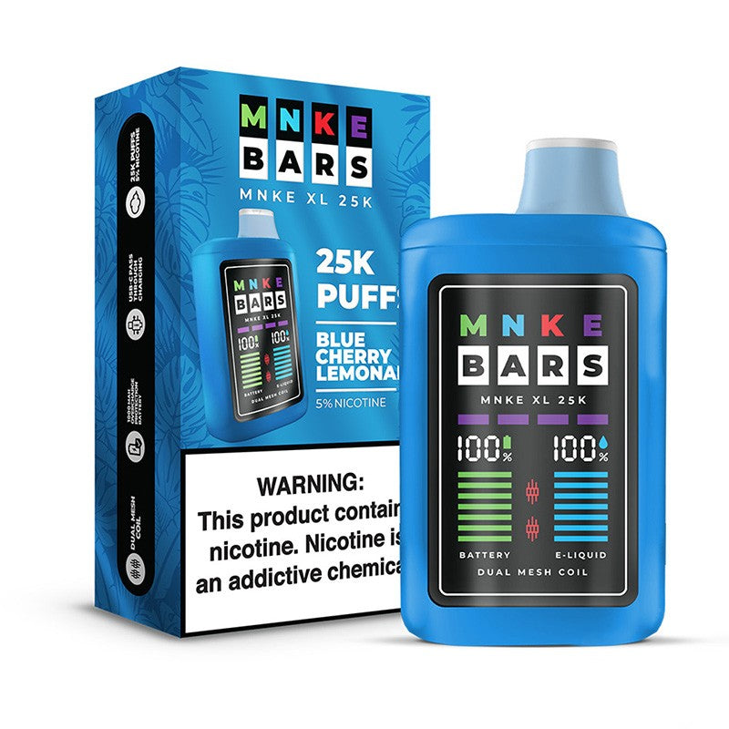 MNKE Bars XL 25K Disposable Vape 5%18m