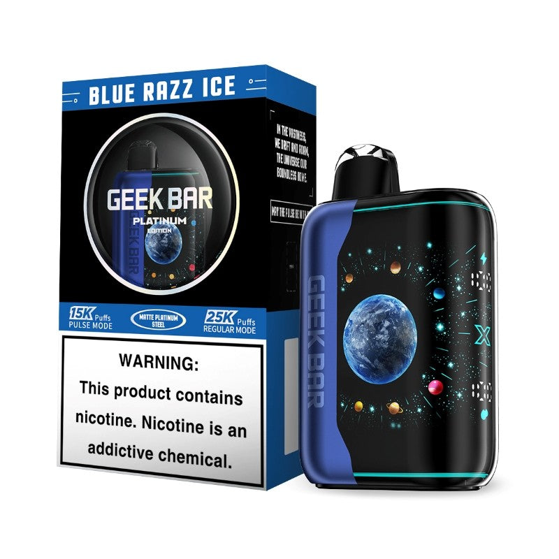 Geek Bar Pulse X 25K Platinum Edition Disposable Vape （18ml, 5%）