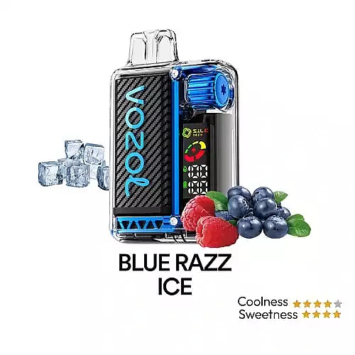 Vozol Vista 20K Puffs Disposable Vape | Dual Mesh with LED Digital Screen 20mL e-liquid 650mAh battery 17 unique flavors