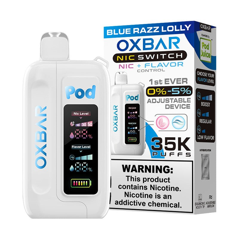 OXBAR X Pod Juice Nic Switch 35K Disposable Vape 5%