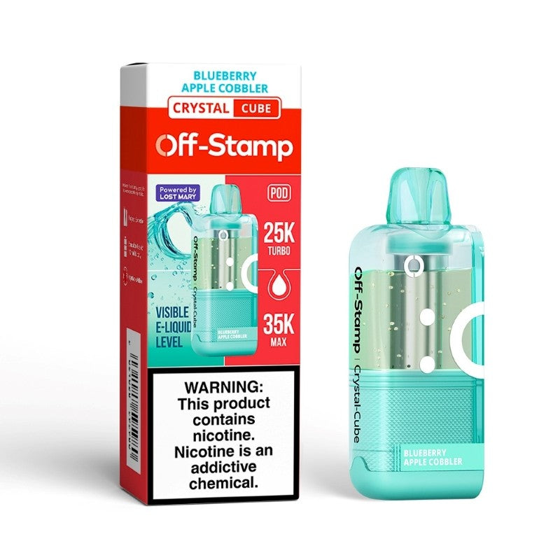Off-Stamp X Cube Crystal Cube 35K Disposable Pod 17ml 5%