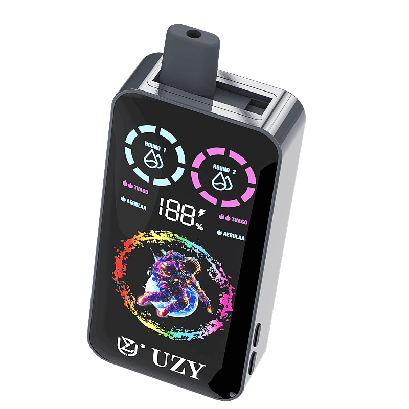 UZY Tornado 30000 30K Puffs :Dual Flavors Disposable Vape with Smart Screen