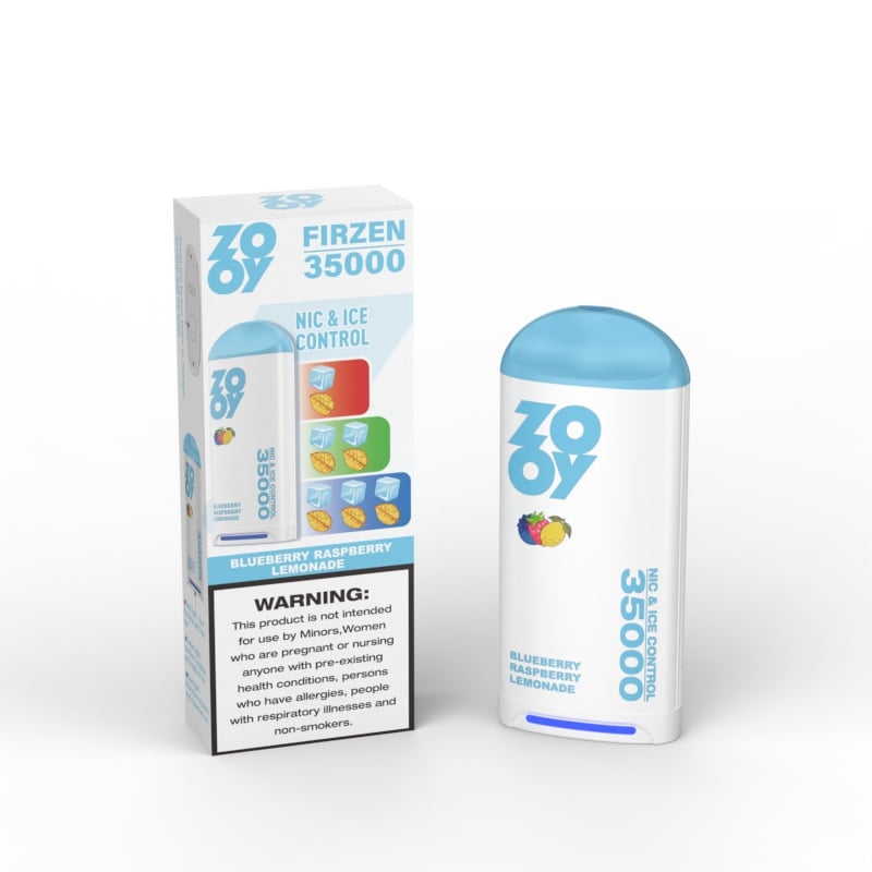 ZOOY FIRZEN 35000 Puffs Nic&Ice Control Disposable Vape 550mAh battery  10 Flavor Options