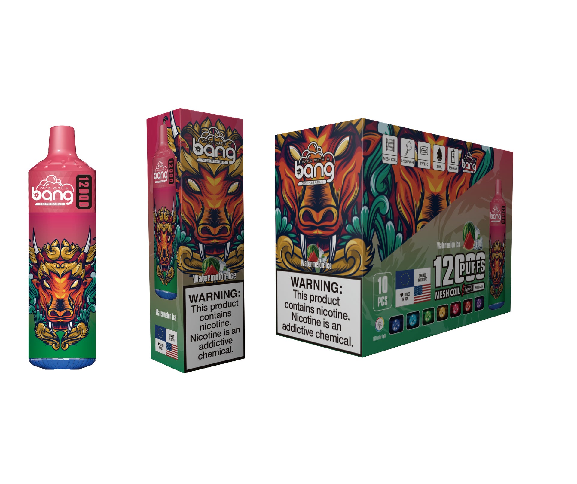 elfbar nachfüll pod läuft aus Small Kettle Bang King 12000 Puffs Vape Wholesale China Manufacturers  Suppliers Factory Exporter main image 0