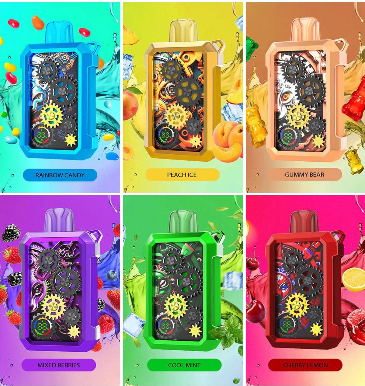BANG Tick Tock 20000 Puffs Disposable Vape Wholesale-650mAh battery, 16ml E-liquid, Multiple Nicotine 12 Flavors