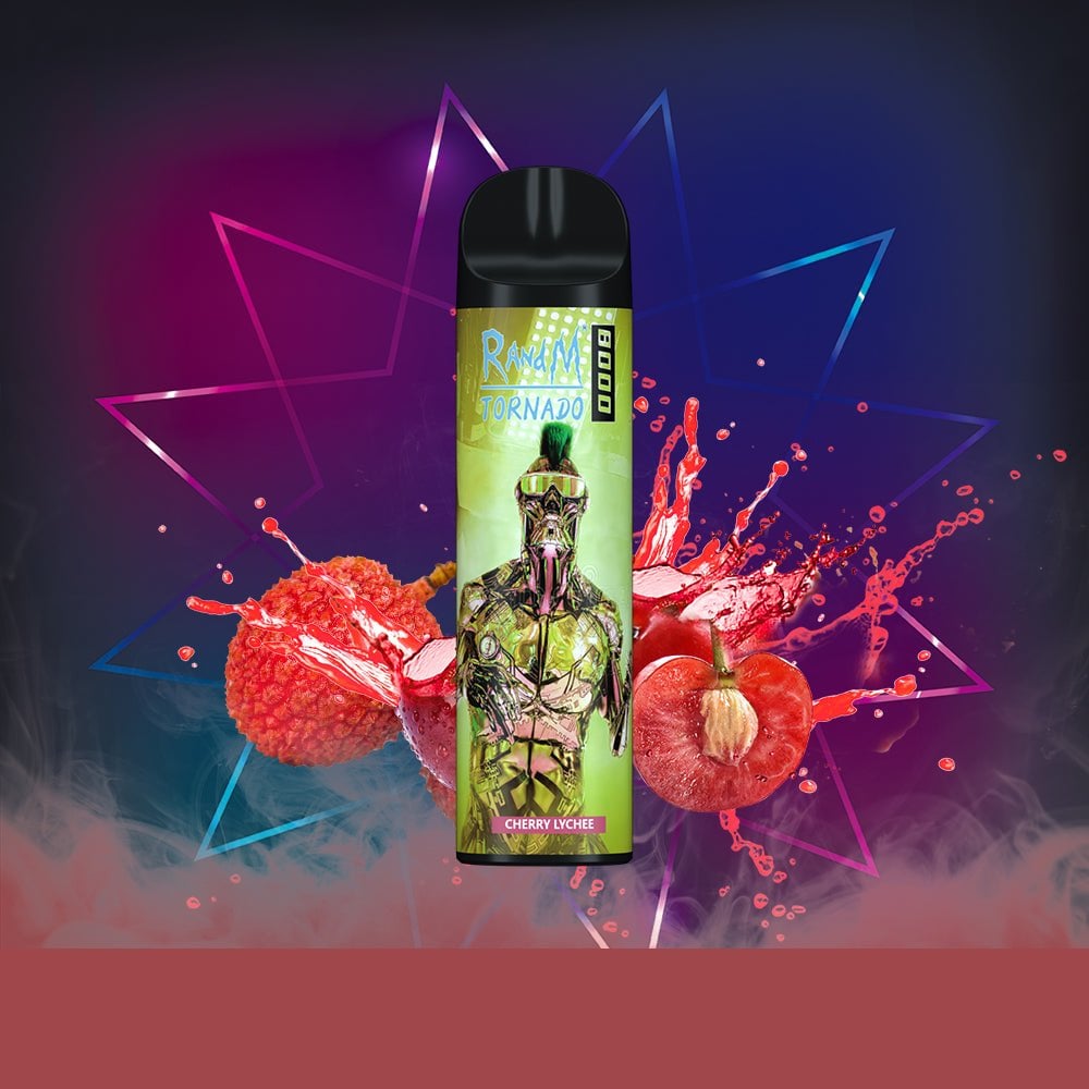 RandM Tornado 8000 Puffs Disposable Vape Authentic E Cigarette