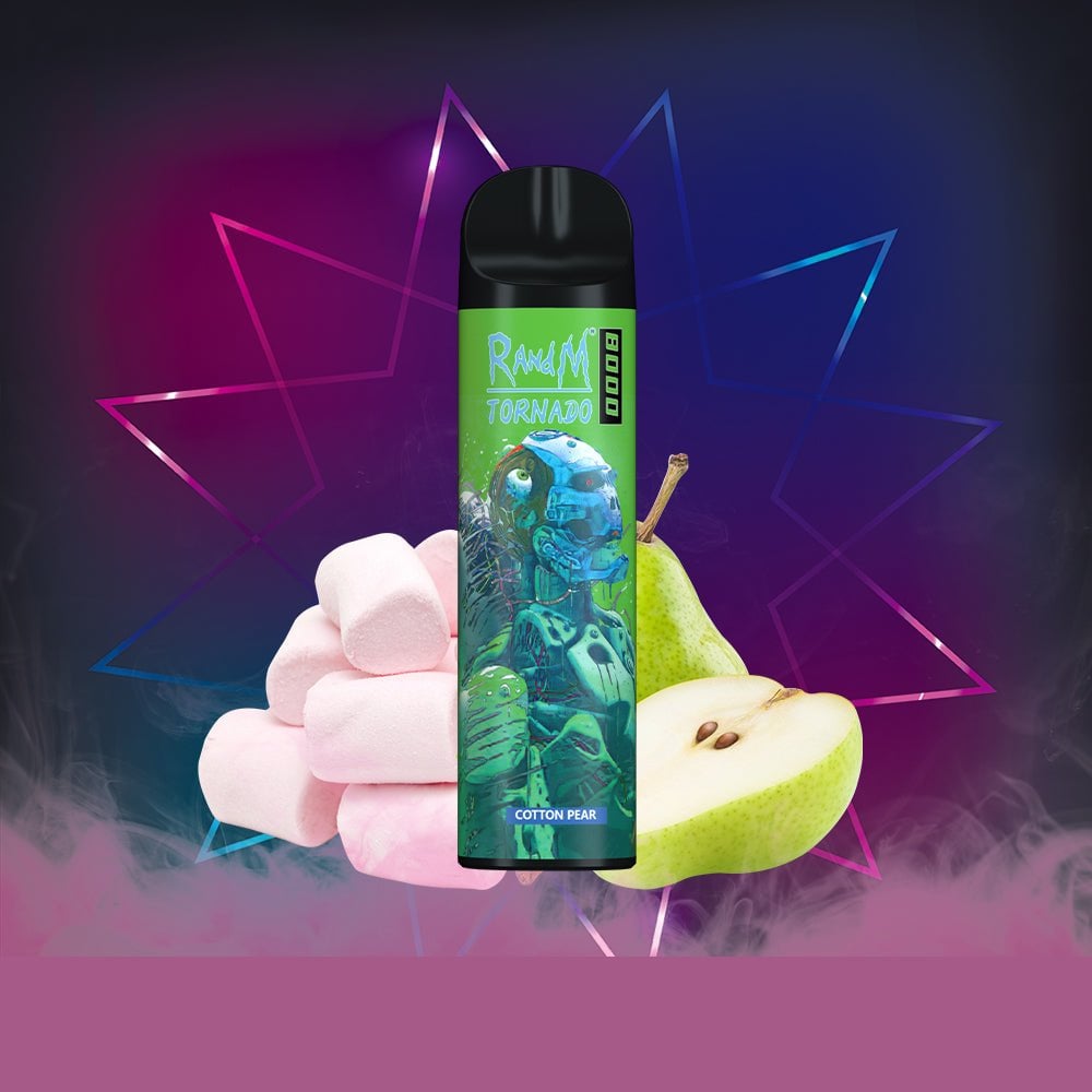 RandM Tornado 8000 Puffs Disposable Vape Authentic E Cigarette