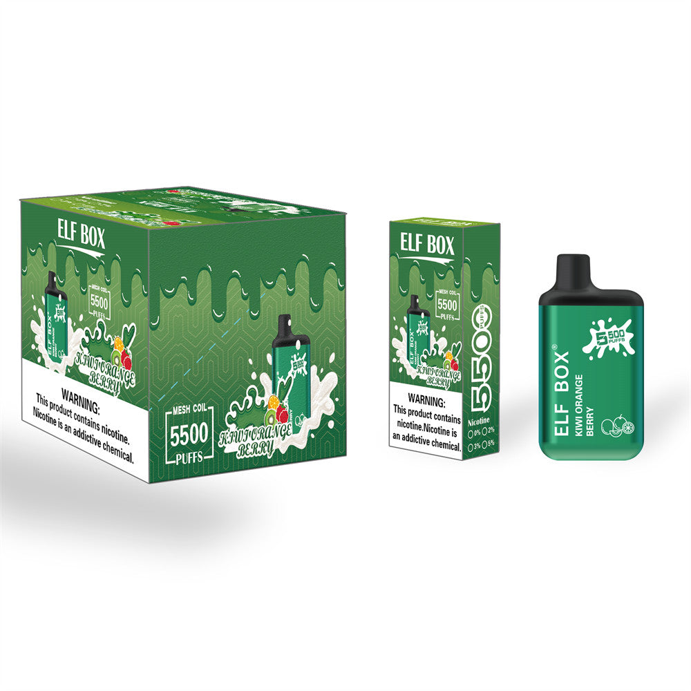 ELF BOX 5500 Puffs Disposable Vape Wholesale