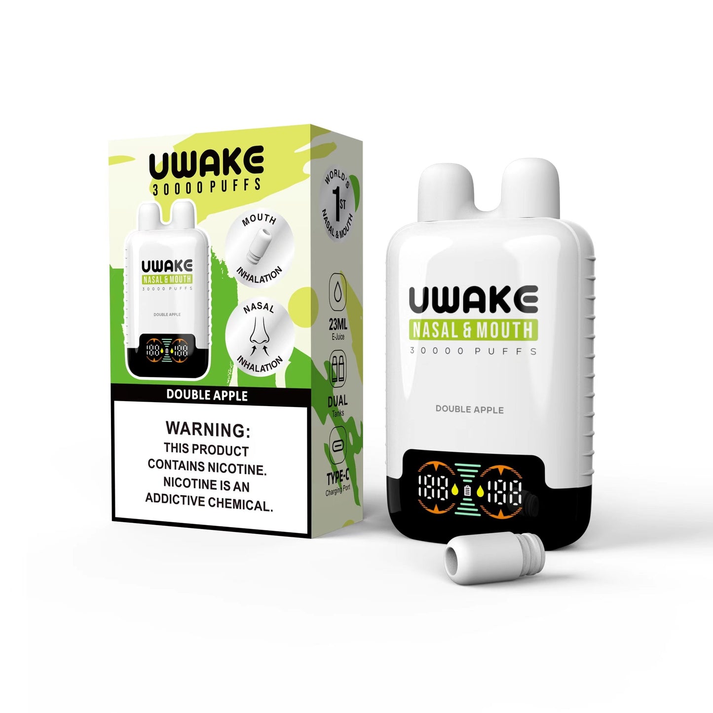 Mr.Goodie UWAKE 30000 Puffs Nasal & Mouth Disposable Vape