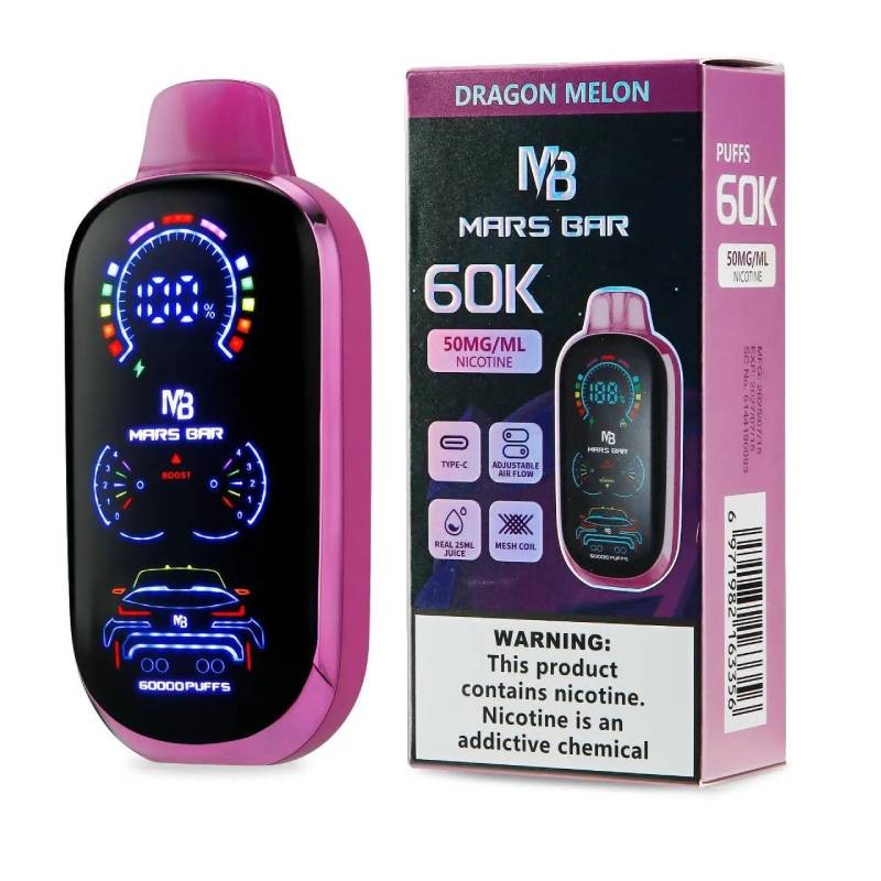 Mars Bar 60K Disposable Vape 25ml 5%