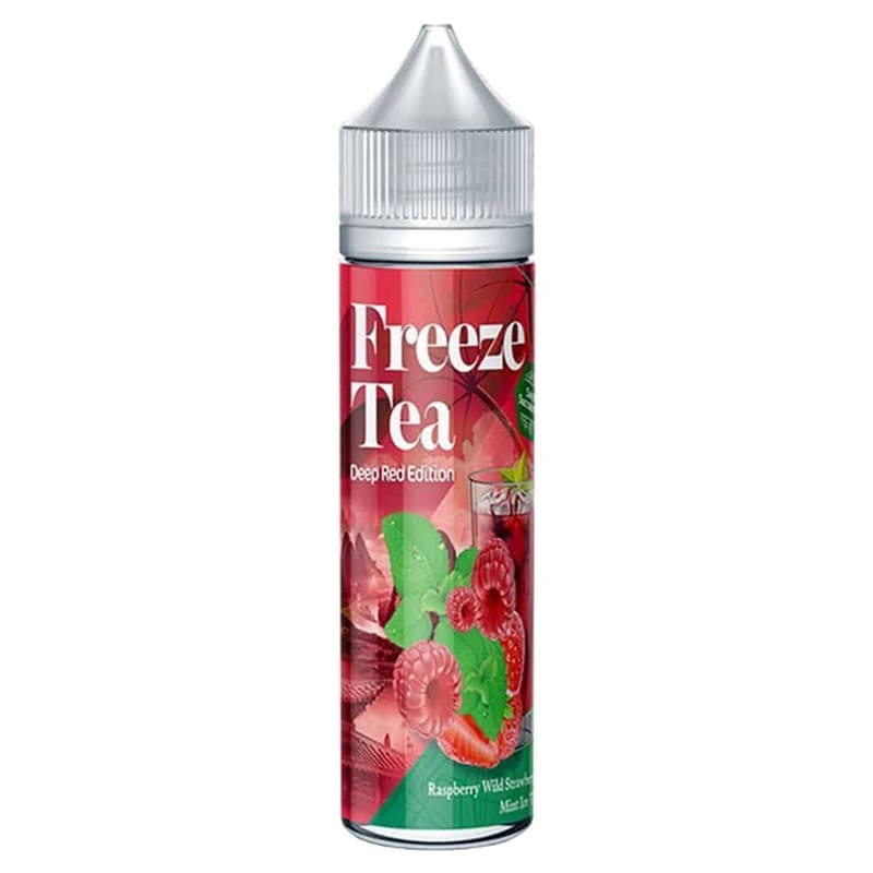 FREEZE TEA Raspberry Mint & Wild Strawberry - E-liquide 50ml