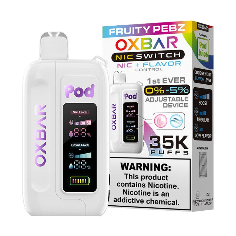 OXBAR X Pod Juice Nic Switch 35K Disposable Vape 5%