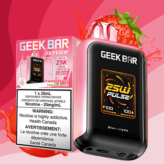 Geek Bar Skyview 25K Disposable Vape -Strawberry Ice