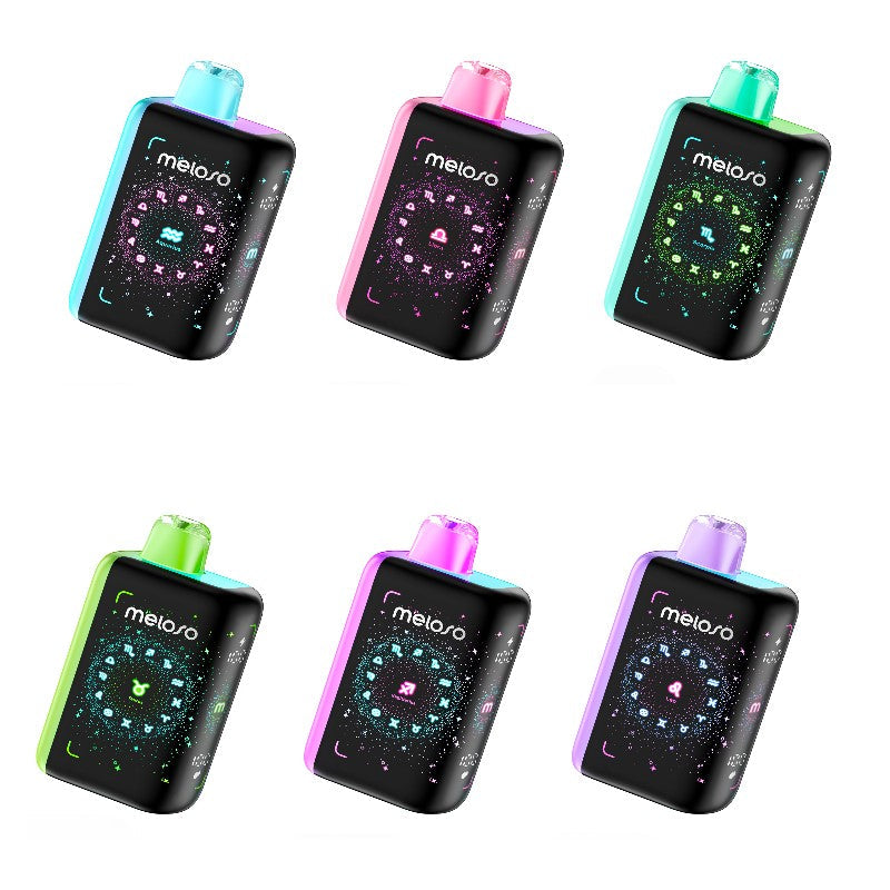 Geek Bar Meloso Bar 30000 Disposable Vape -18ml E-liquid, Multiple Nicotine 12 Flavors