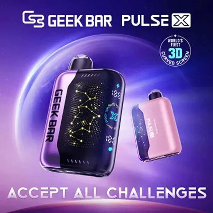 Pink and Blue Geek Bar Flavor
