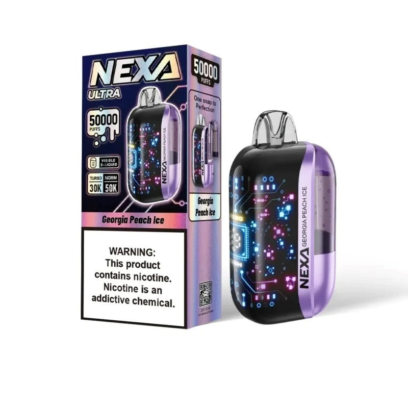 VOOPOO NEXA Ultra 50000 Vape - 20ml E-liquid, 5% Nicotine, 15 Flavors