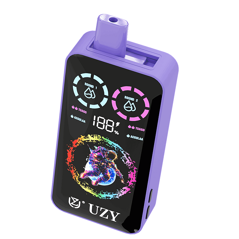UZY Tornado 30000 30K Puffs :Dual Flavors Disposable Vape with Smart Screen