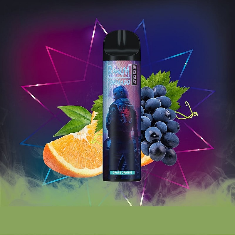 RandM Tornado 8000 Puffs Disposable Vape Authentic E Cigarette