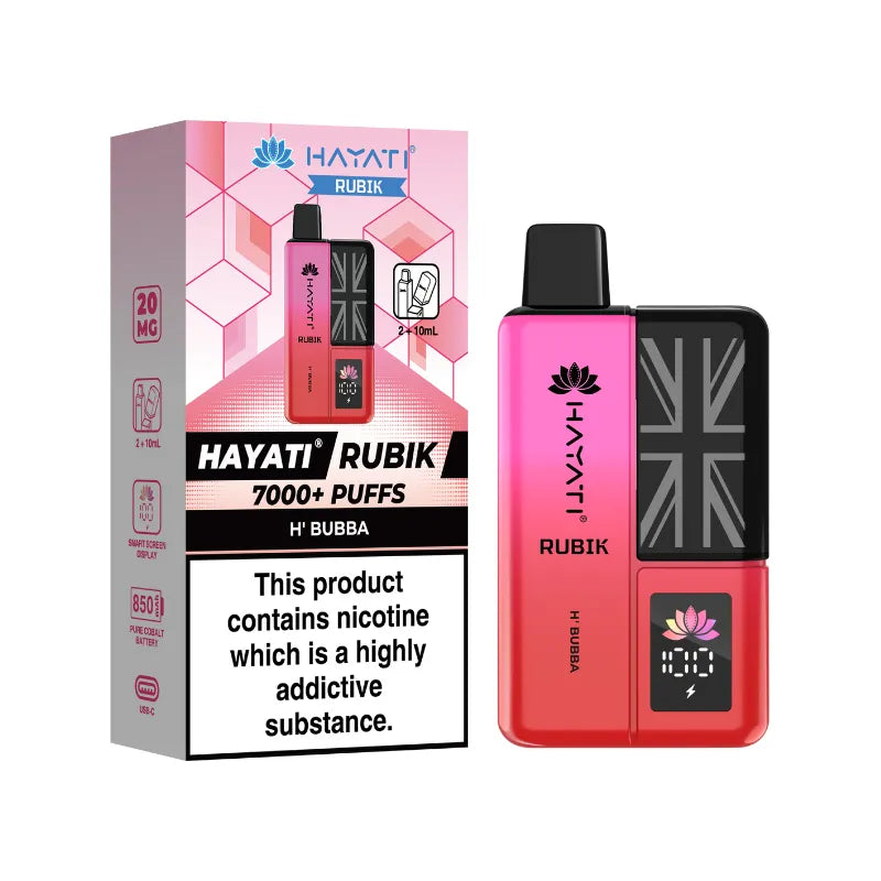 Hayati Rubik 7000 Prefilled Vape Kit