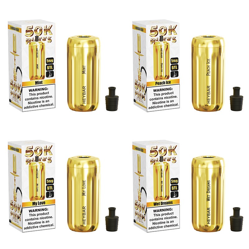 Heybar E-Hookah 50K Disposable Vape 0.5%