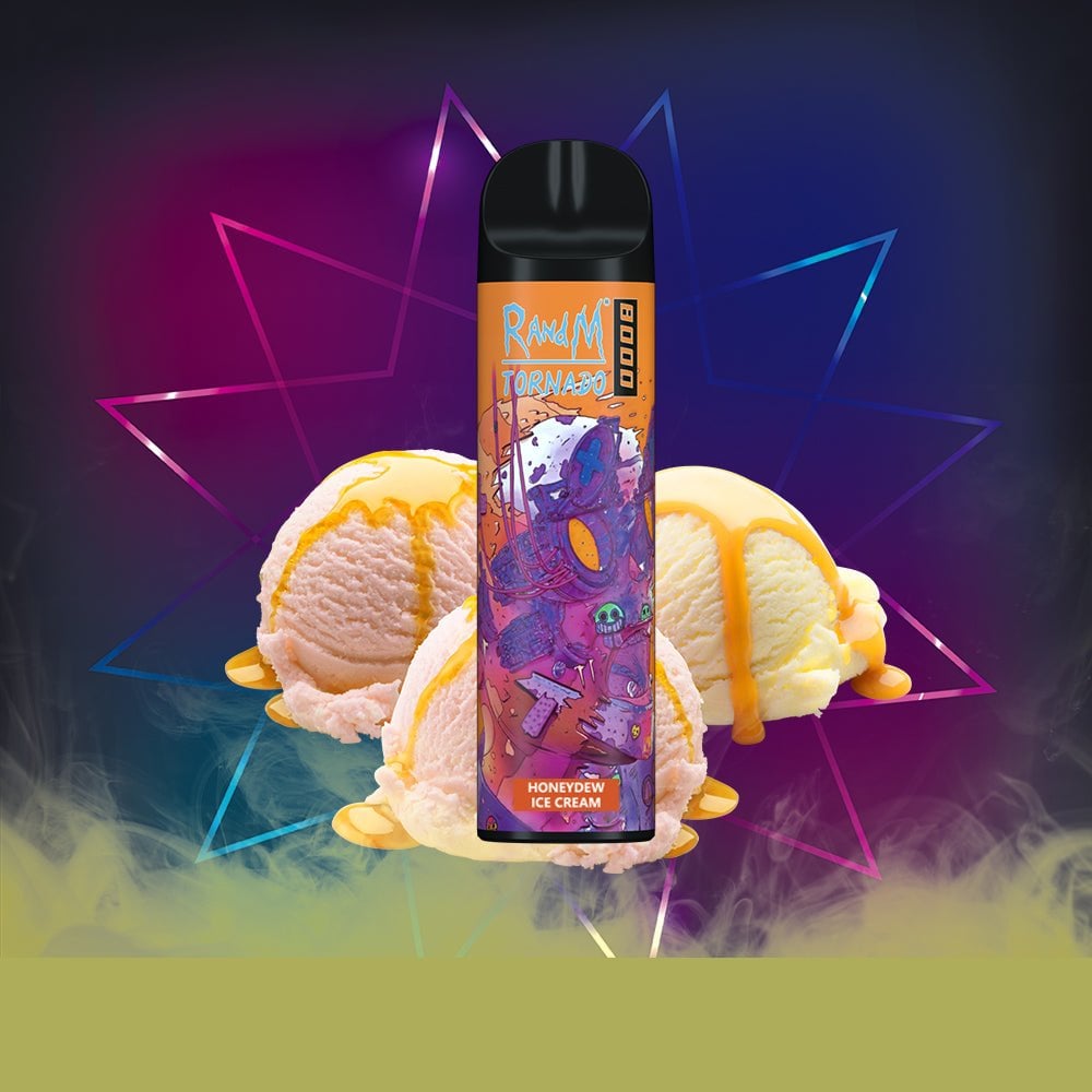RandM Tornado 8000 Puffs Disposable Vape Authentic E Cigarette