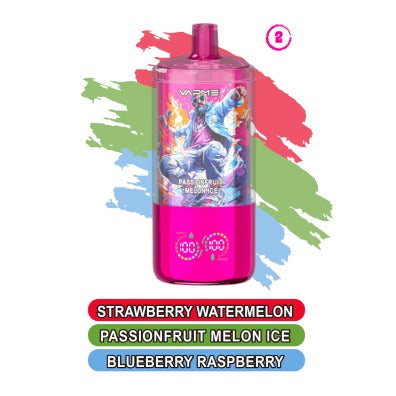 Vapme Crystal 30000 Three in One Triple Flavor Vape | Three Flavors, Long lasting and Easy