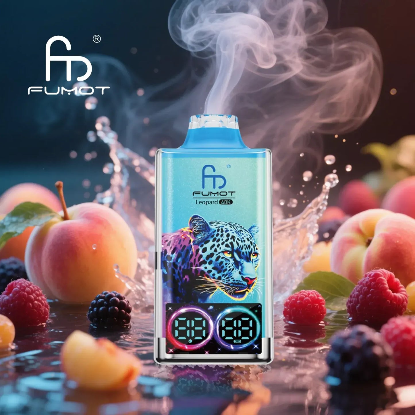 Fumot Leopard 40K Puffs Low Nicotine Bulk Buy Wholesale Authentic Disposable Vapes