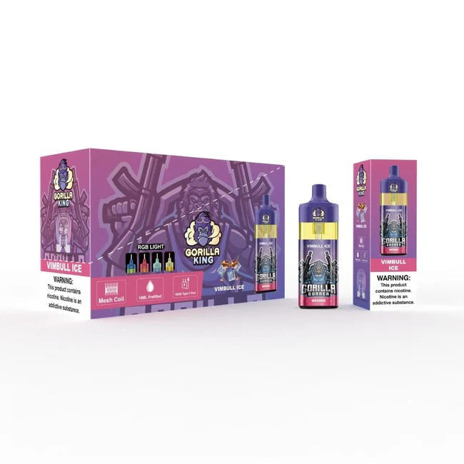 Geek bar Gorilla King 9000 Puffs Disposable Vape Device