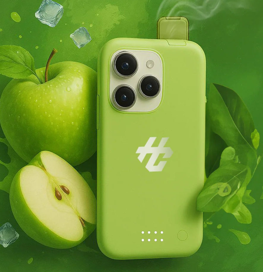 Saimeo Humo Case iPhone 16 30k (30000 Puffs) Vape | Big Puff Count, Pocket-Friendly Shape