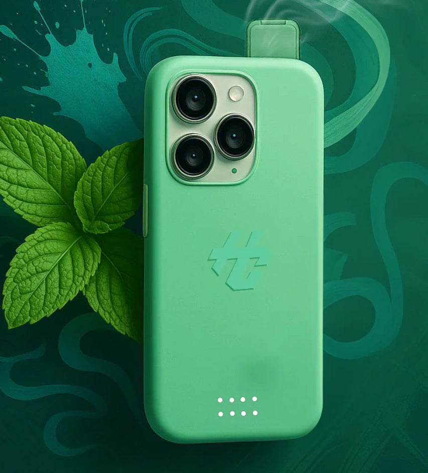 Saimeo Humo Case iPhone 16 30k (30000 Puffs) Vape | Big Puff Count, Pocket-Friendly Shape