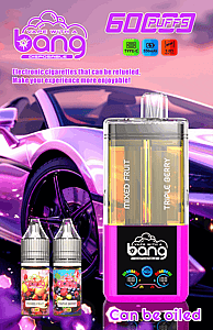 Bang 60K Refillable 2-in-1 Disposable Vape – 60,000 Puffs | Dual Flavor | Refill Kit Compatible