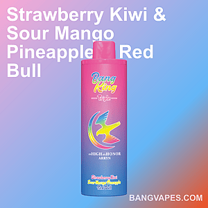 Bang King Triple 3 in 1 Flavor Disposable E-Cigarette 45000 Puffs Multi-Flavor Taste Experience