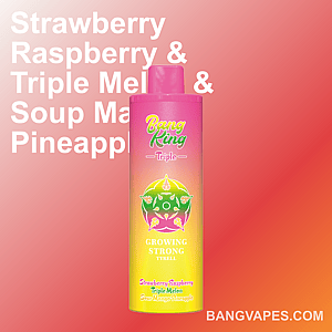 Bang King Triple 3 in 1 Flavor Disposable E-Cigarette 45000 Puffs Multi-Flavor Taste Experience