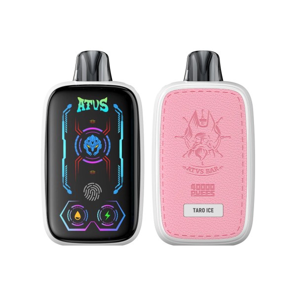 ATVS 40000 Puffs Big Screen 5% Low Nicotine Bulk Buy Rechargeable Disposable Vapes Pen Wholesale