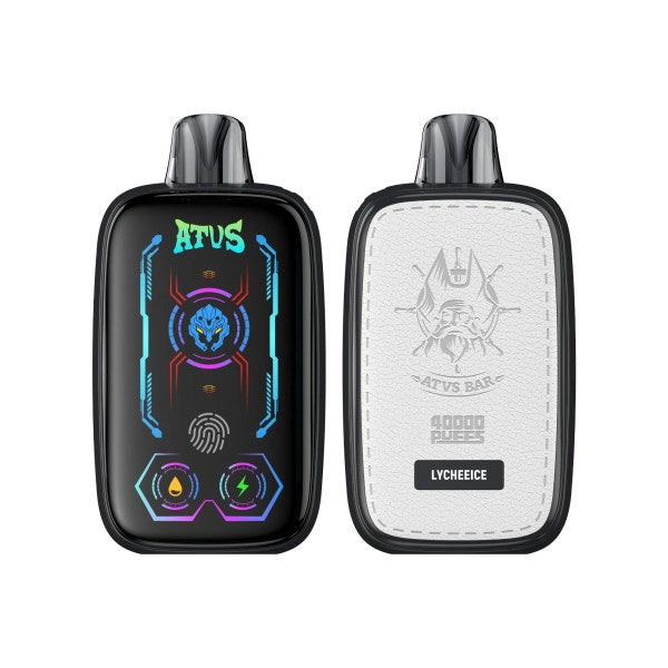 ATVS 40000 Puffs Big Screen 5% Low Nicotine Bulk Buy Rechargeable Disposable Vapes Pen Wholesale
