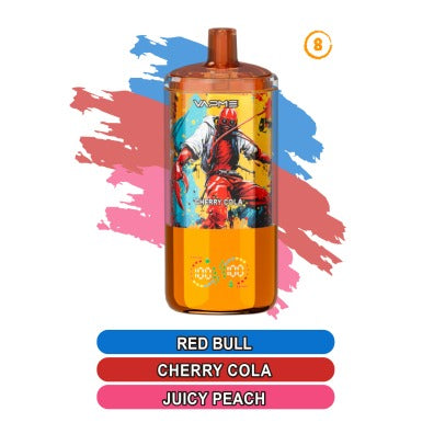 Vapme Crystal 30000 Three in One Triple Flavor Vape | Three Flavors, Long lasting and Easy