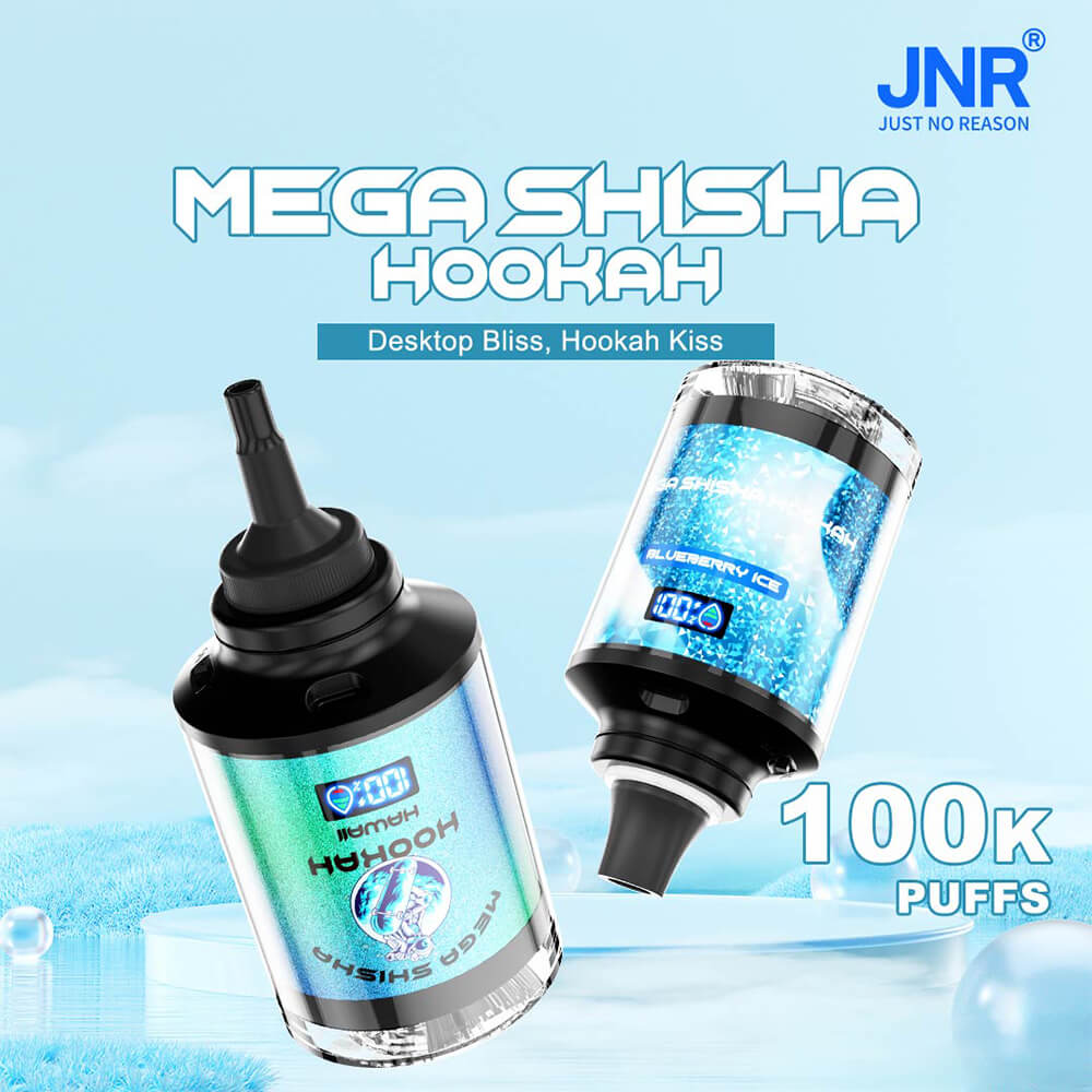 JNR Mega Shisha Hookah 100000 Puffs Disposable Vape In Sales