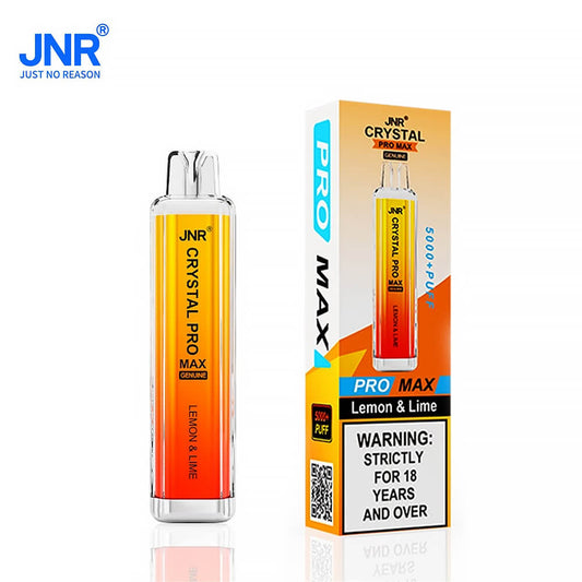 JNR CRYSTAL PRO MAX 5000 Puffs Disposable Vape（2% 5%Nicotine ）20ML 20 Flavors In Sales