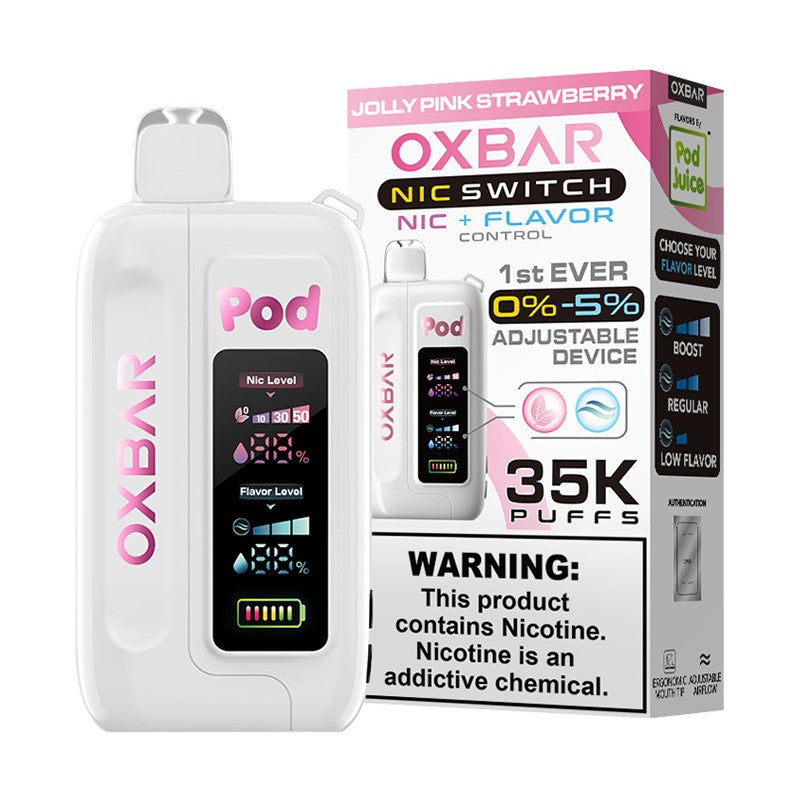OXBAR X Pod Juice Nic Switch 35K Disposable Vape 5%