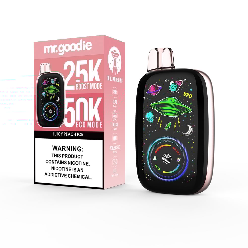Mr.Goodie Dual Mode King 50000 50K Puffs :Touch Control Disposable Vape with Ajustable Airflow