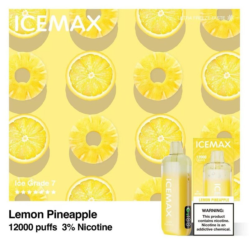 Icemax 12K Disposable Vape 10ml 3%