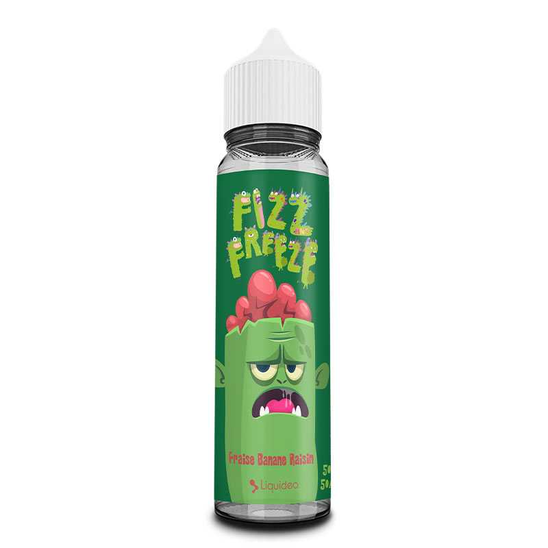 LIQUIDEO Fizz & Freeze Fraise Banane Raisin - E-liquide 50ml