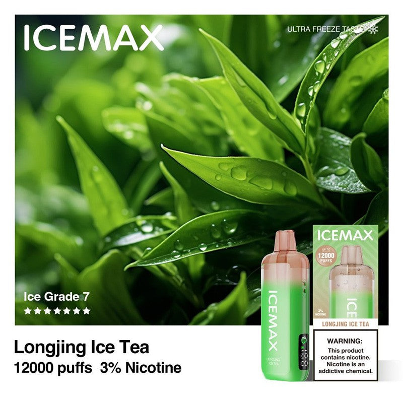 Icemax 12K Disposable Vape 10ml 3%