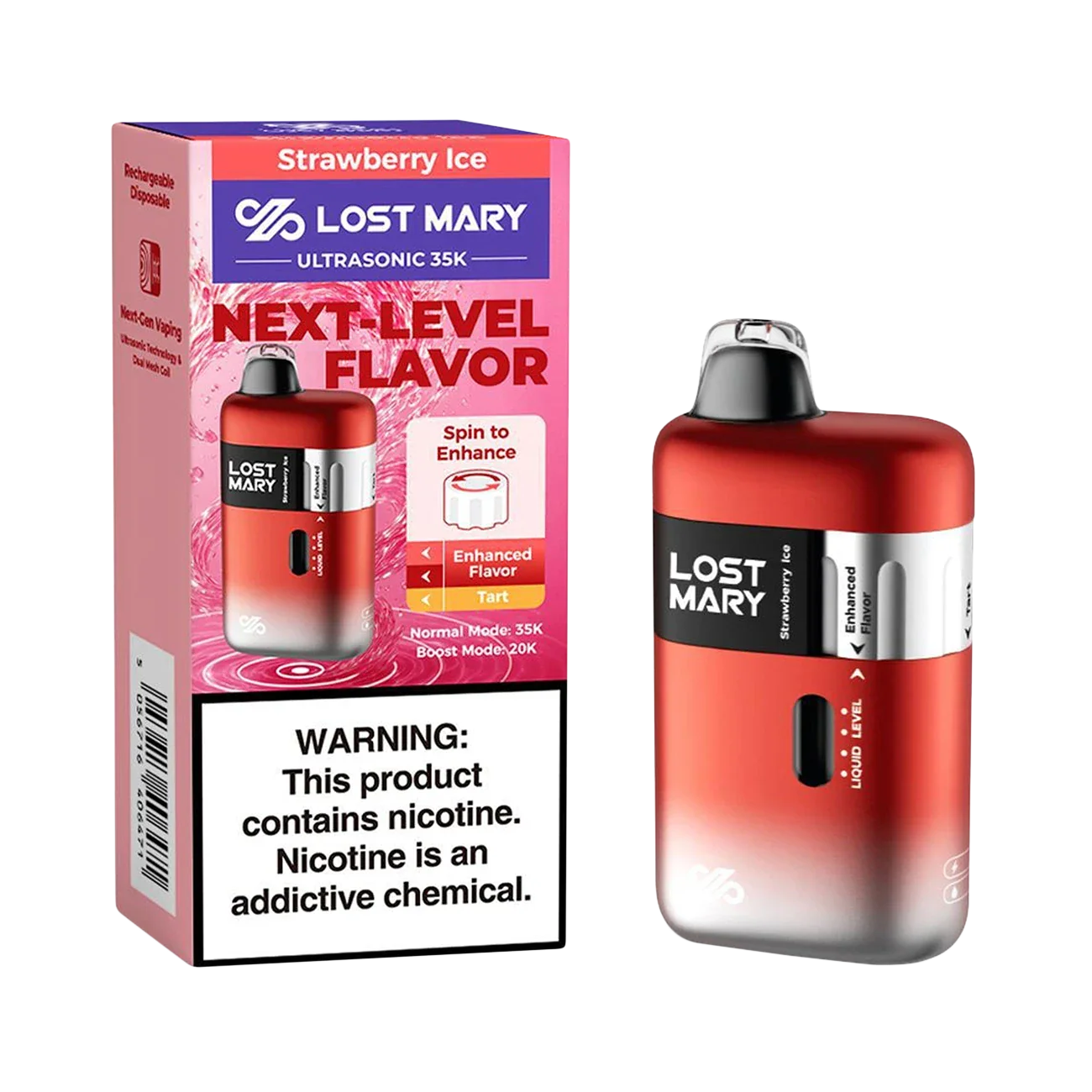Lost Mary Ultrasonic 35k Disposable