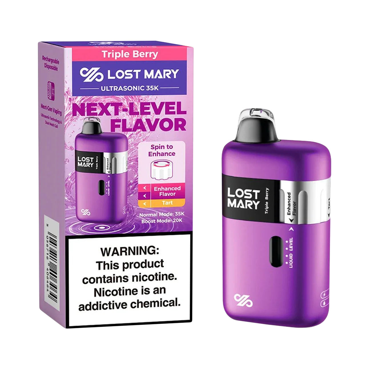 Lost Mary Ultrasonic 35k Disposable