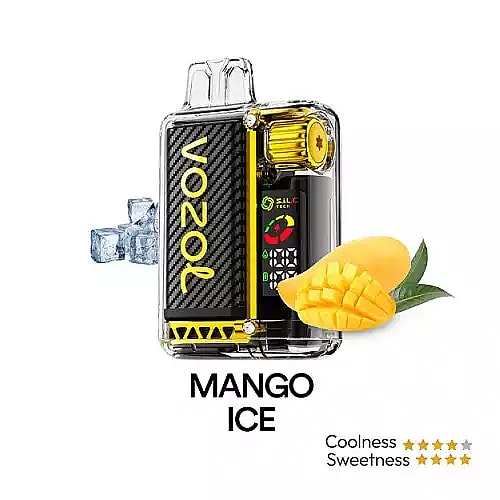 Vozol Vista 20K Puffs Disposable Vape | Dual Mesh with LED Digital Screen 20mL e-liquid 650mAh battery 17 unique flavors