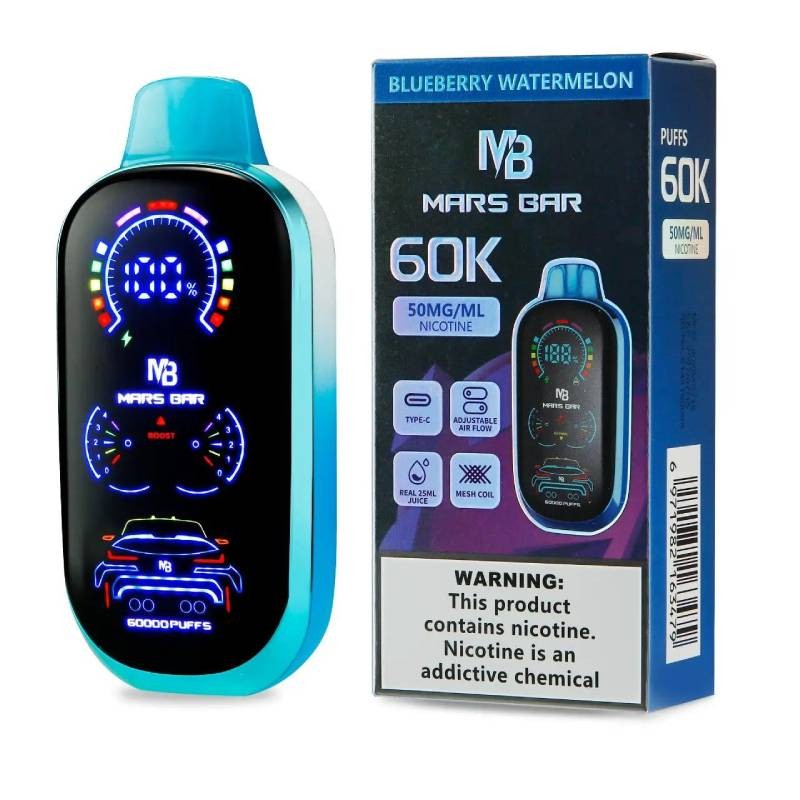 Mars Bar 60K Disposable Vape 25ml 5%