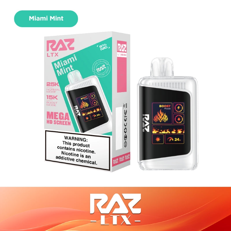 RAZ LTX 25K Disposable Vape 16ml