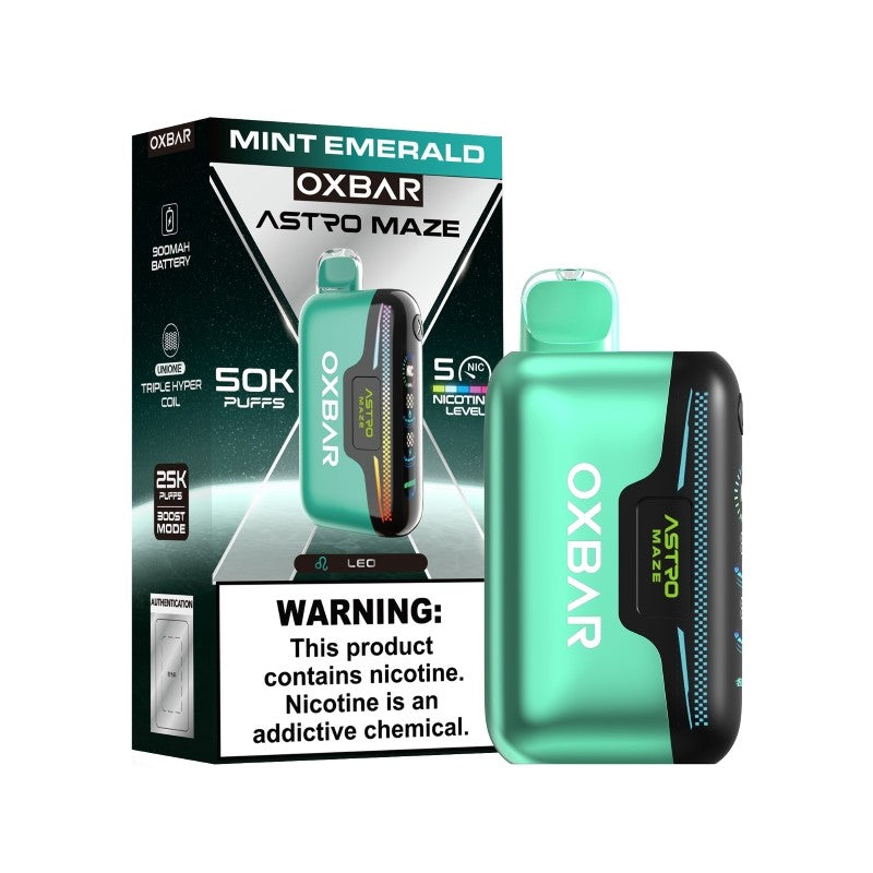 OXBAR Astro Maze 50K 50000 Puffs Disposable Vape 5%