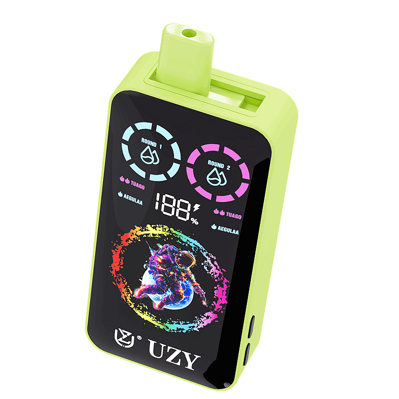 UZY Tornado 30000 30K Puffs :Dual Flavors Disposable Vape with Smart Screen